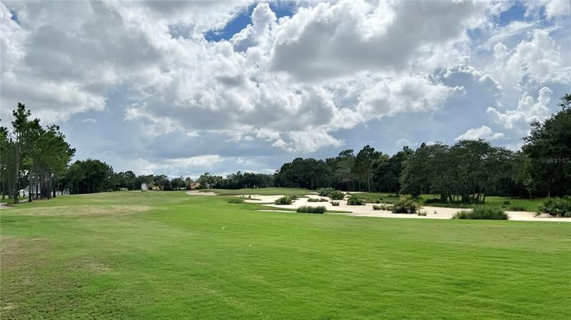 Hole 17 Golf Course View From Lot