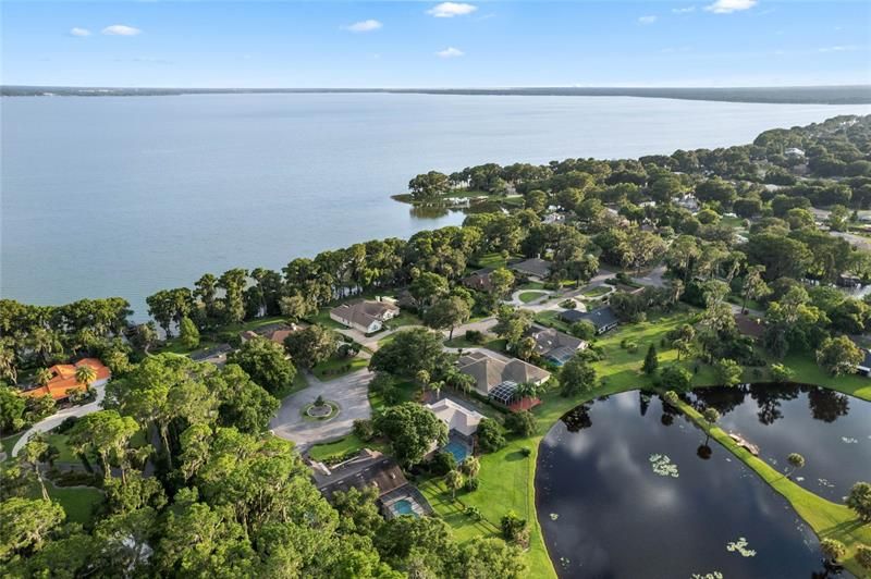 Aerial View with Lake Eustis