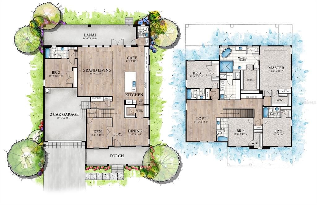 The current plan is a 3 car garage, but the rest of the floorplan is accurate.