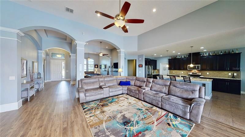 Family Room to Kitchen