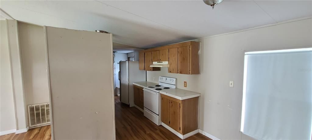 Kitchen Dining and Livingroom Combination