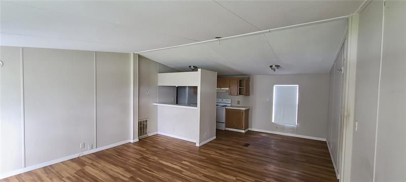 Kitchen Dining and Livingroom Combination