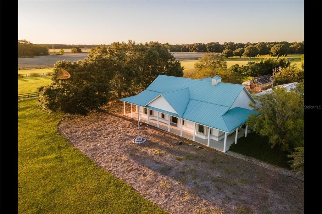 Over view of the front of the home.