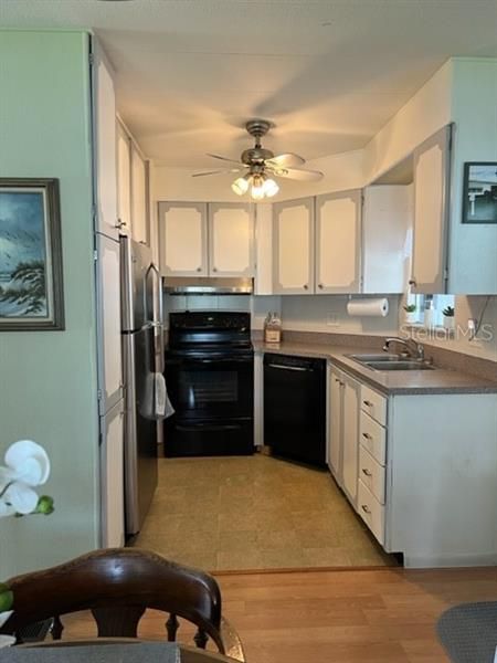 Kitchen view of dining area