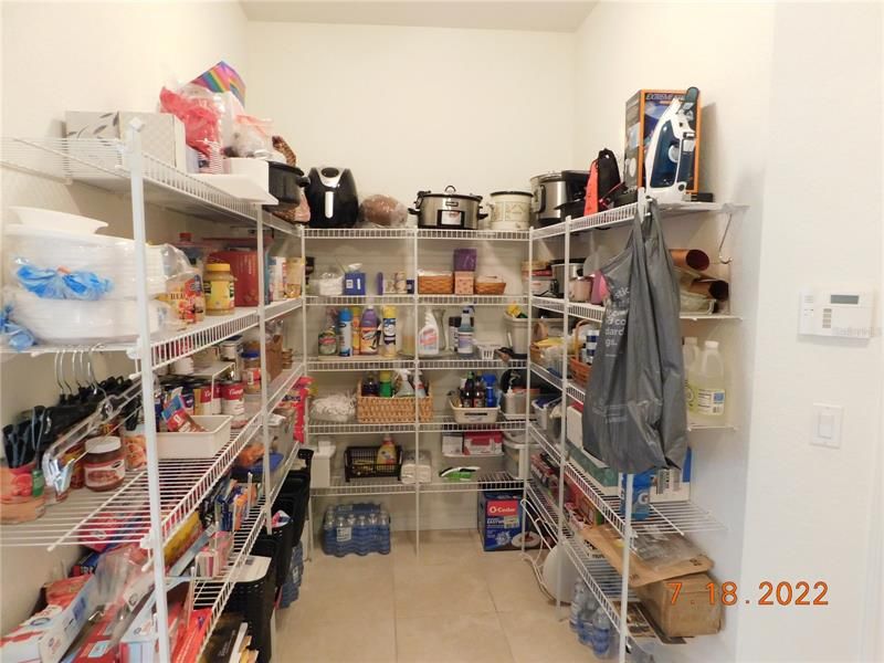 Walk-in pantry