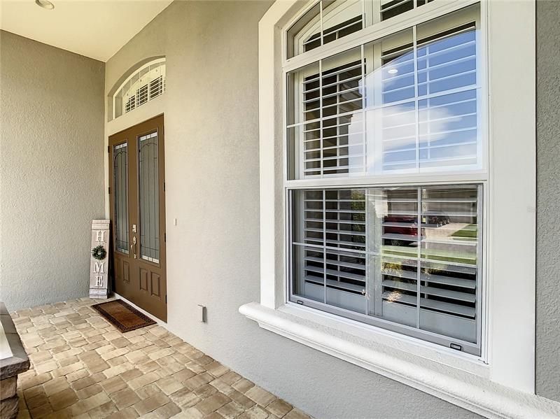 Cute front porch