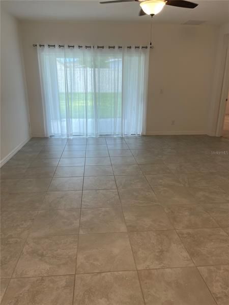 Family Room leading to outside covered lanai.