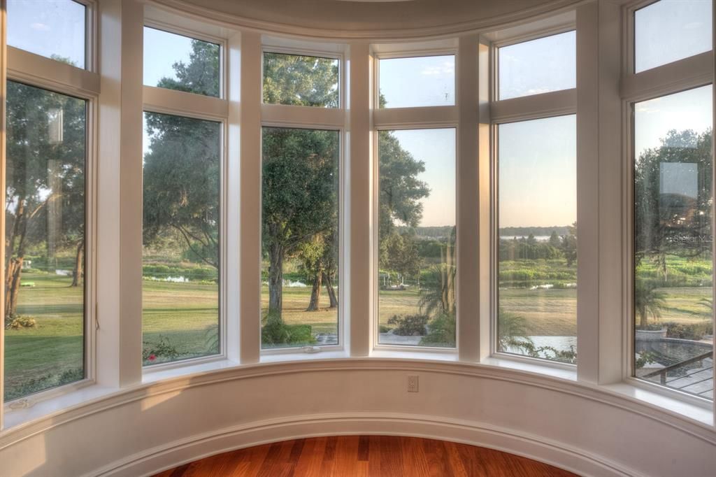 View from the inside of the home on the 2nd floor of the canal