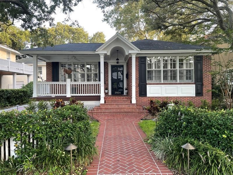 Front of main house