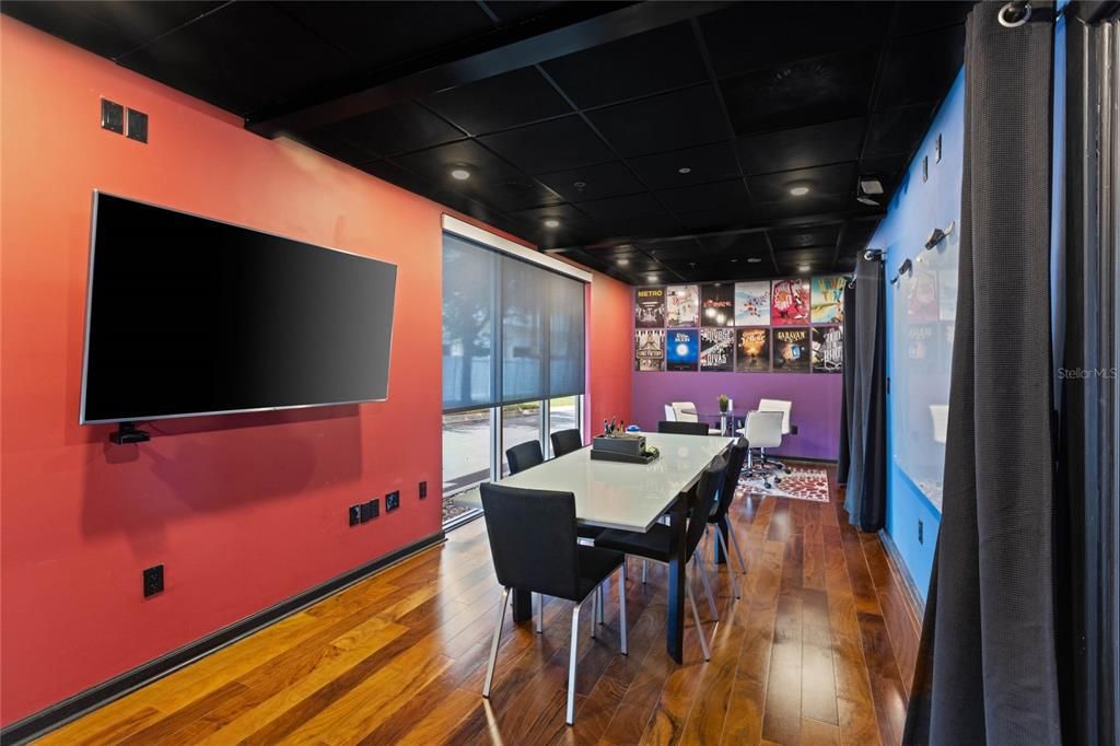 Conference Room- large windows with electric shades