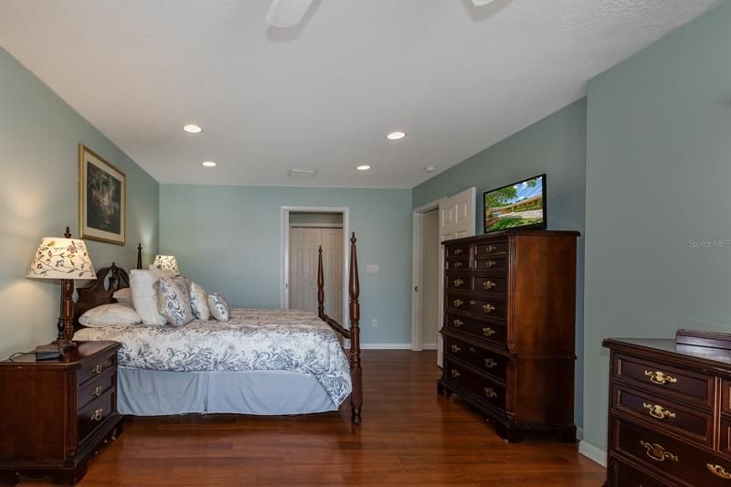 Large master bedroom area