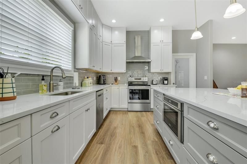 TONS OF WHITE CABINETRY