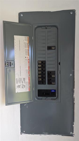 Electrical Panel! Home has Already had Electrical Upgraded and Lines Run for New Central Heat & Air!