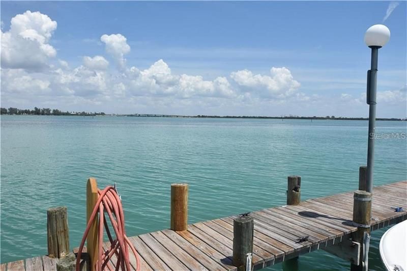 Some of the best fishing in southwest Florida riught from the dock.