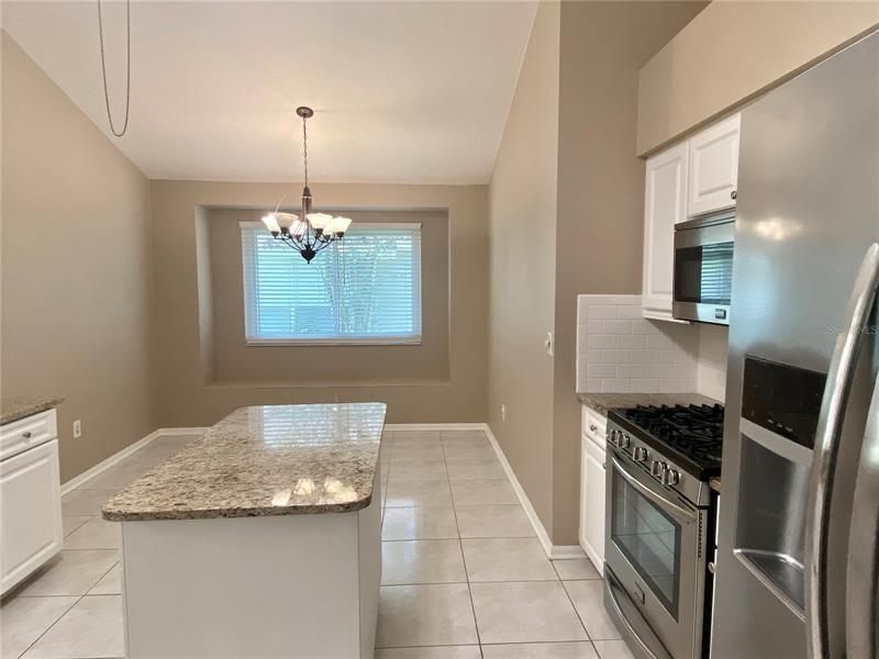 Spacious Kitchen with eat-in area