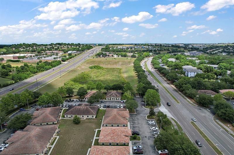 Looking North Hwy 27 on left Citrus Twr Blvd on right