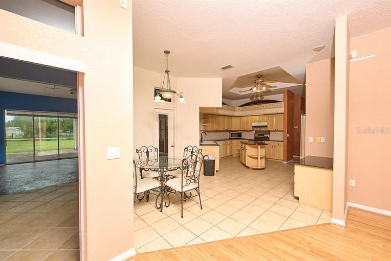 Kitchen-view from Family Room