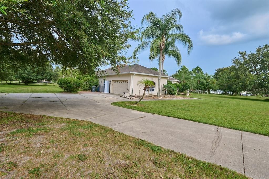 Long driveway