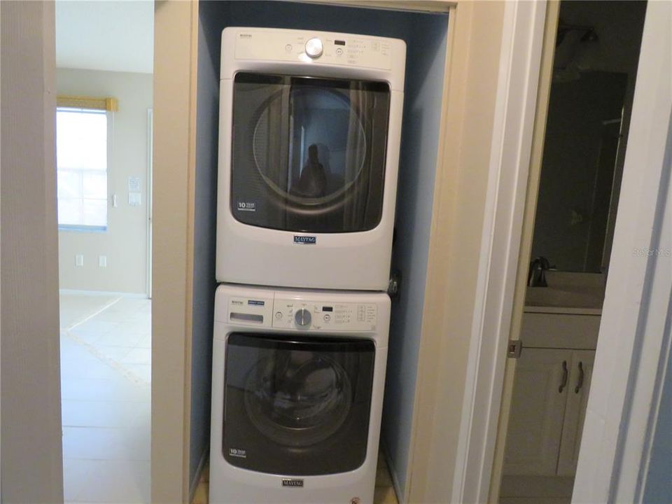 Washer and dryer