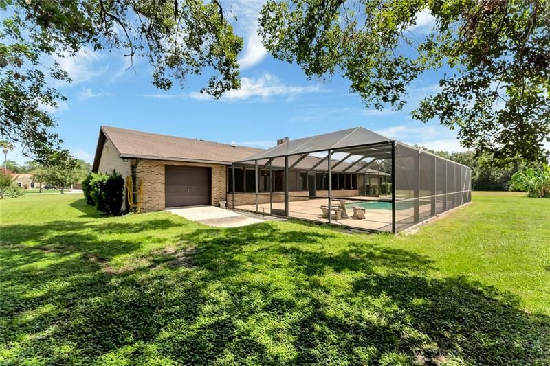 14' 4" x 12' 2" Storage Garage attached to home