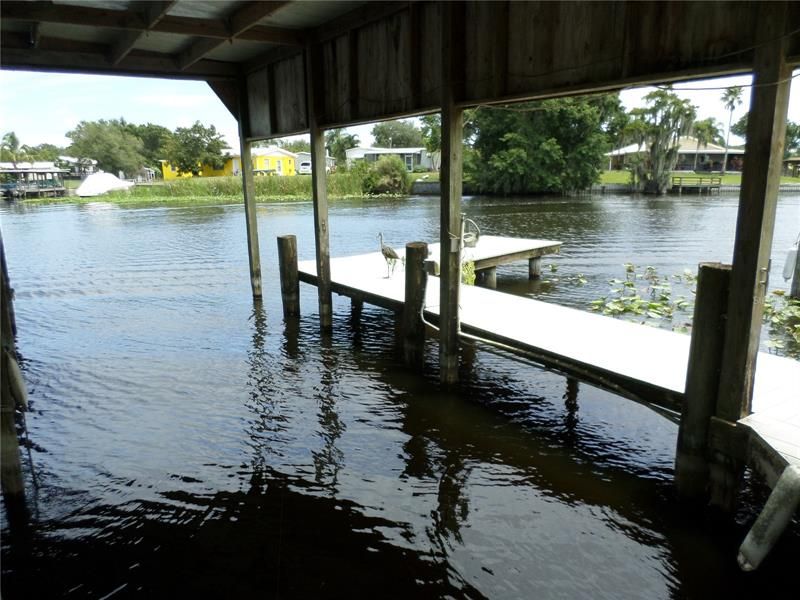 INSIDE BOATHOUSE