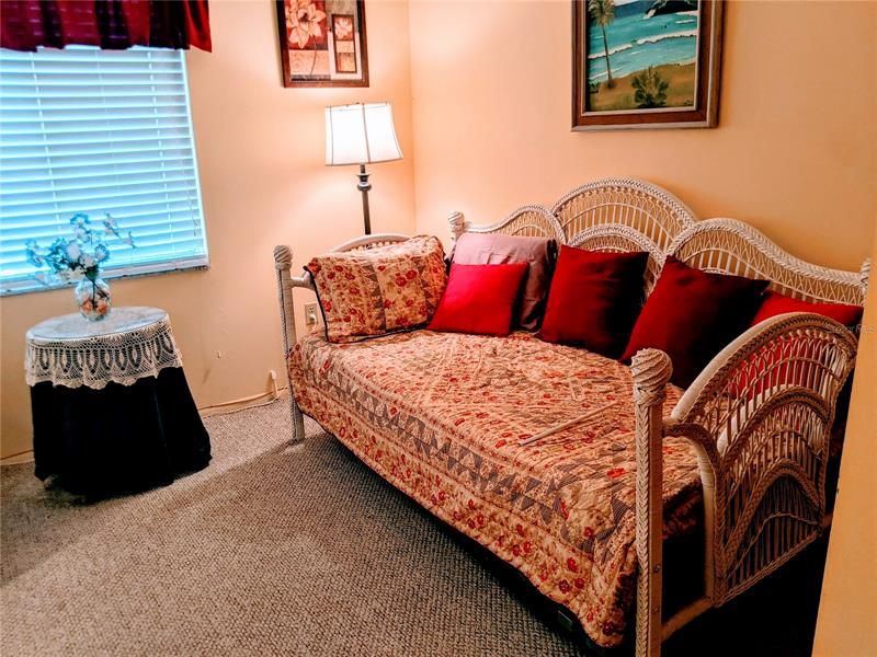 Guest bedroom with day bed