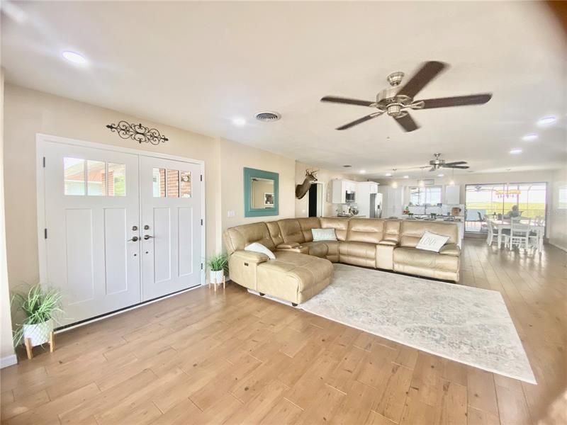 Front Entrance into living room