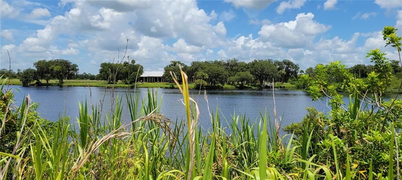 View of the Caloosahatchee River at the Lot's Water Frontage.