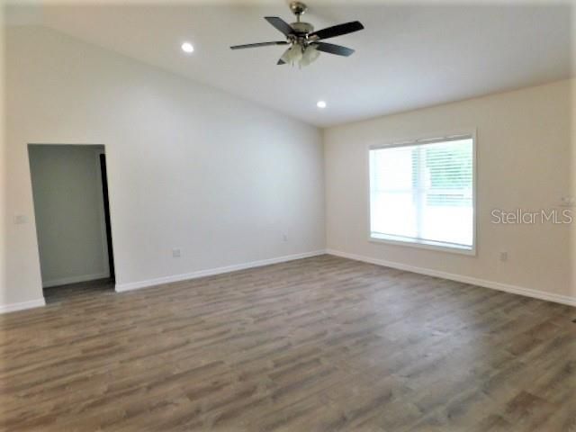 Living room with the furniture