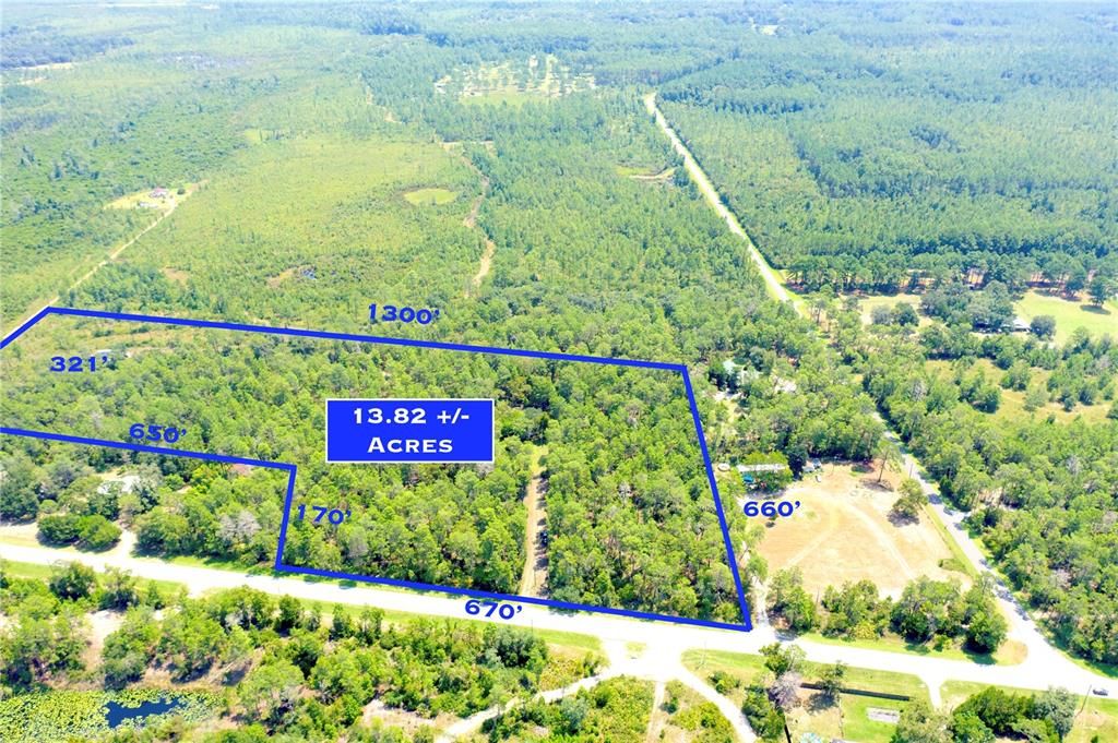 Recently Sold: $145,000 (13.82 acres)