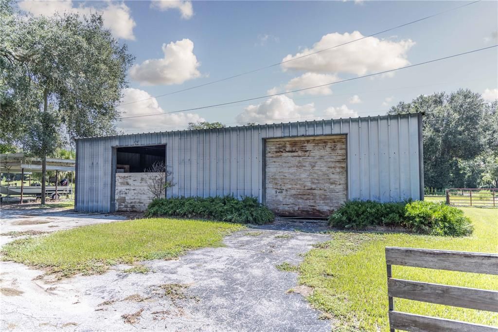 Oversized Enclosed barn