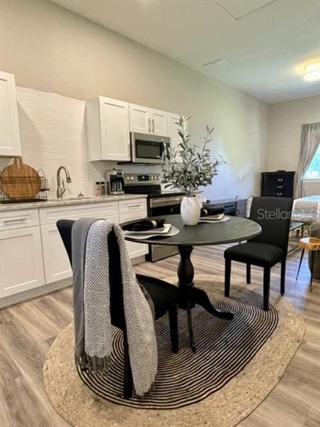 Kitchen and Dining Area