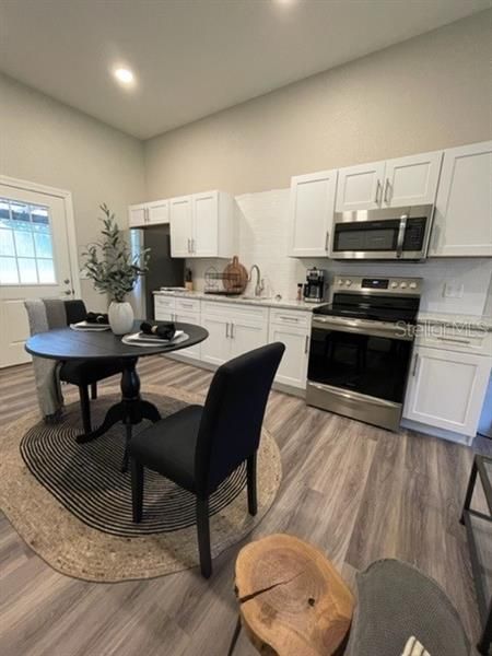 Kitchen and Dining Area