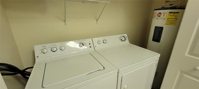 Washer and Dryer in Kitchen