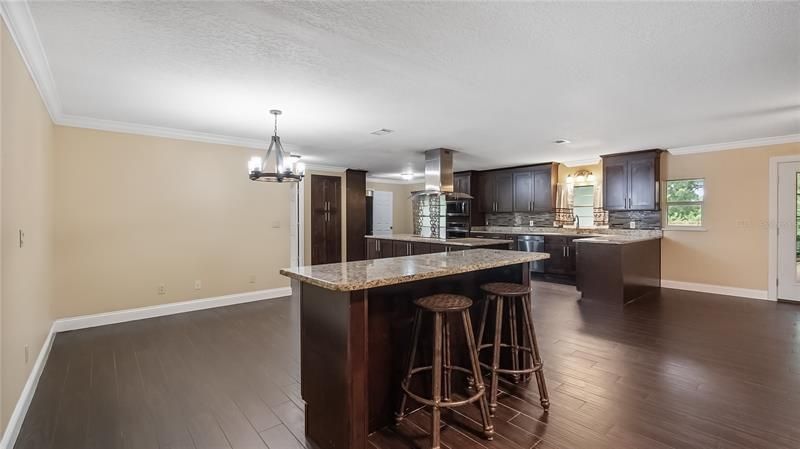 Dining room/kitchen combo