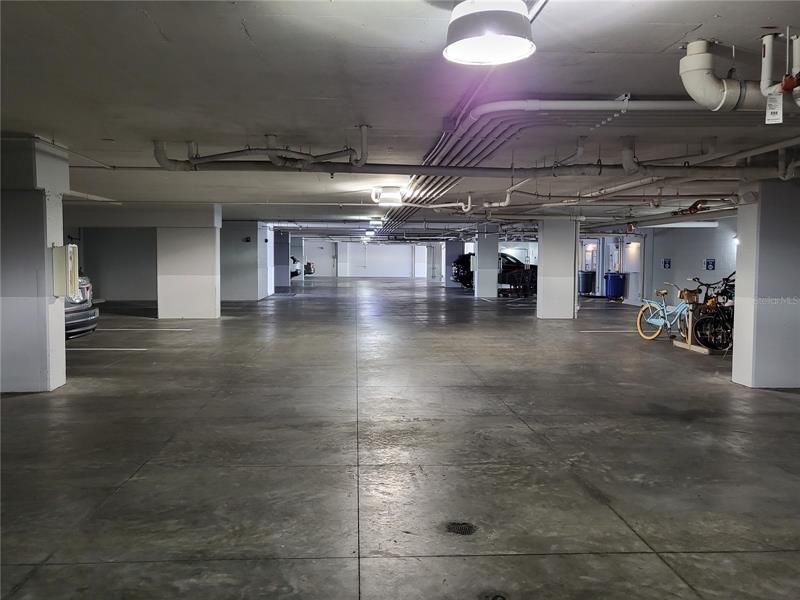 Antigua Parking Garage with Assigned Space