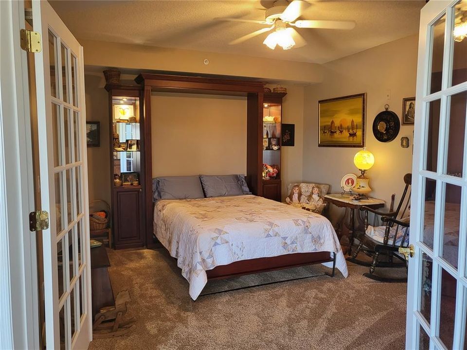 Third Bedroom, French Doors, Murphy Bed