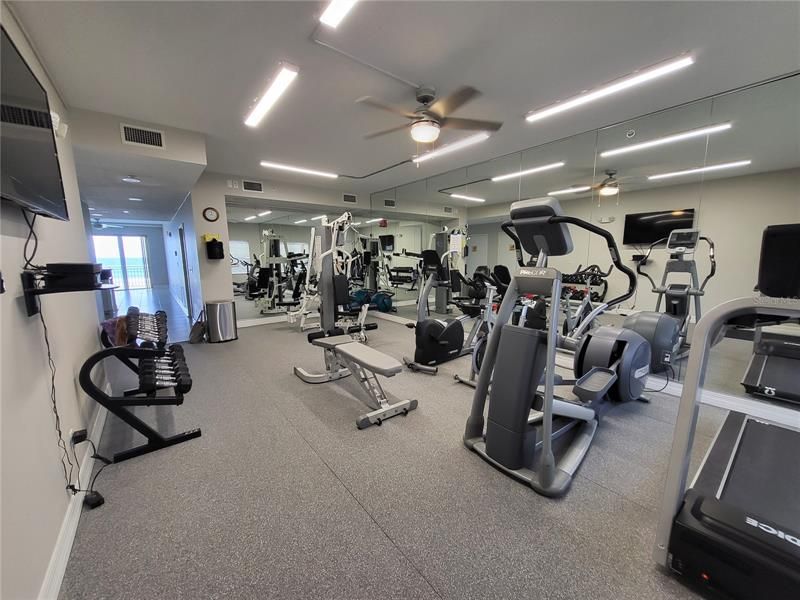 Antigua newly renovated fitness room