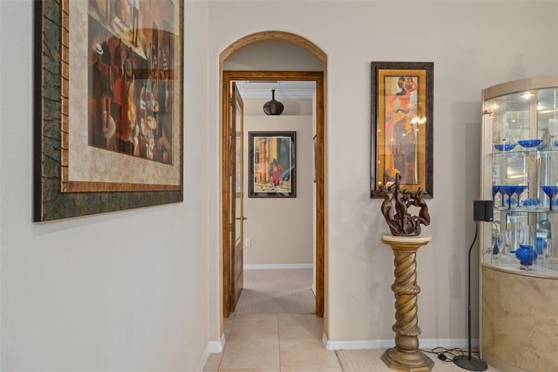 Door leading to owner's suite