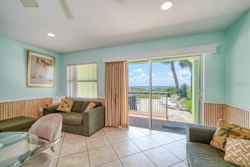 Bonus room or 4th bedroom with direct access to pool and beach.