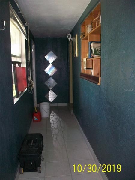 Bonus Room view of hallway leading to Front Door