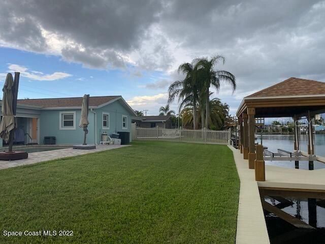 Backyard And Dock!