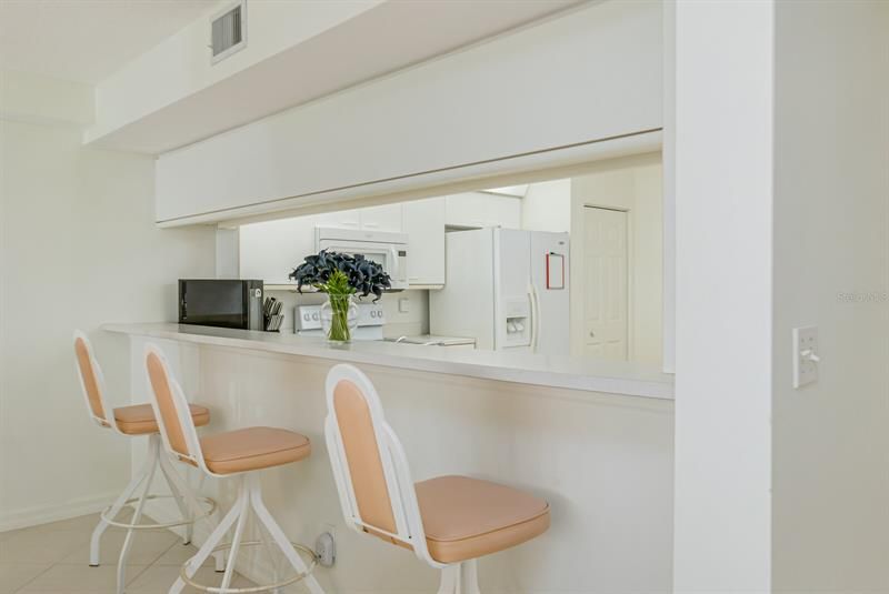 Kitchen with Large Breakfast Bar