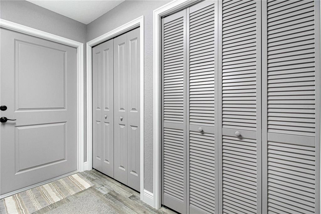 Pantry/storage space in laundry room