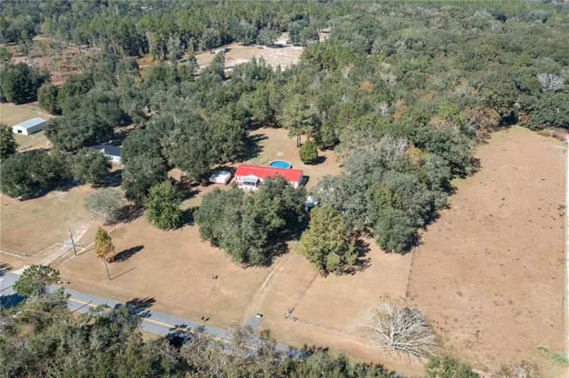 Aerial View of Home