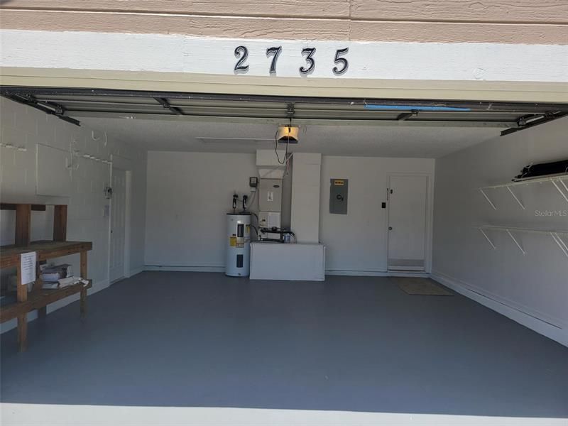 2 Car Garage with Opener