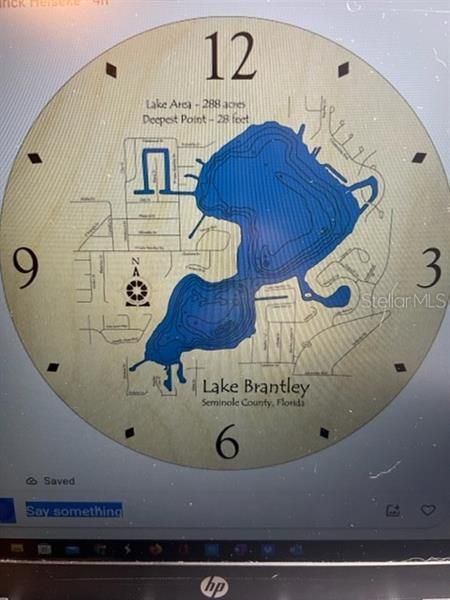 Clock of LAKE BRANTLEY and where you are