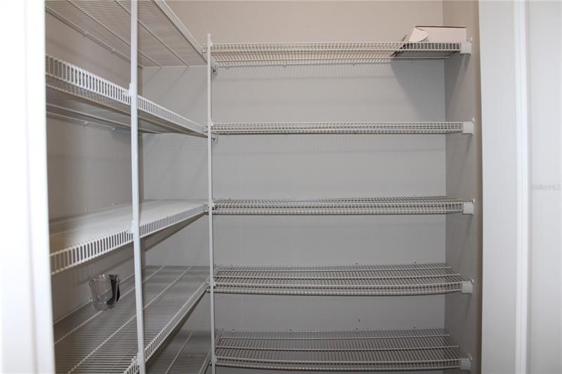 Walk in pantry