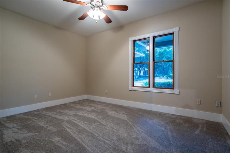 Oversized Spare Bedroom With New Carpet