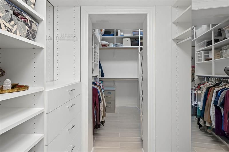 huge closet space